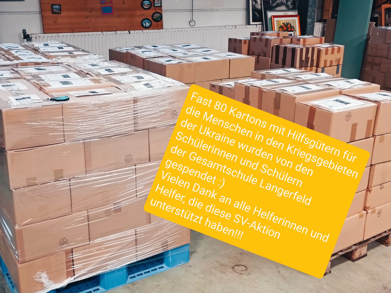 Einfach mal anpacken ... &auml;h, EINpacken! 
