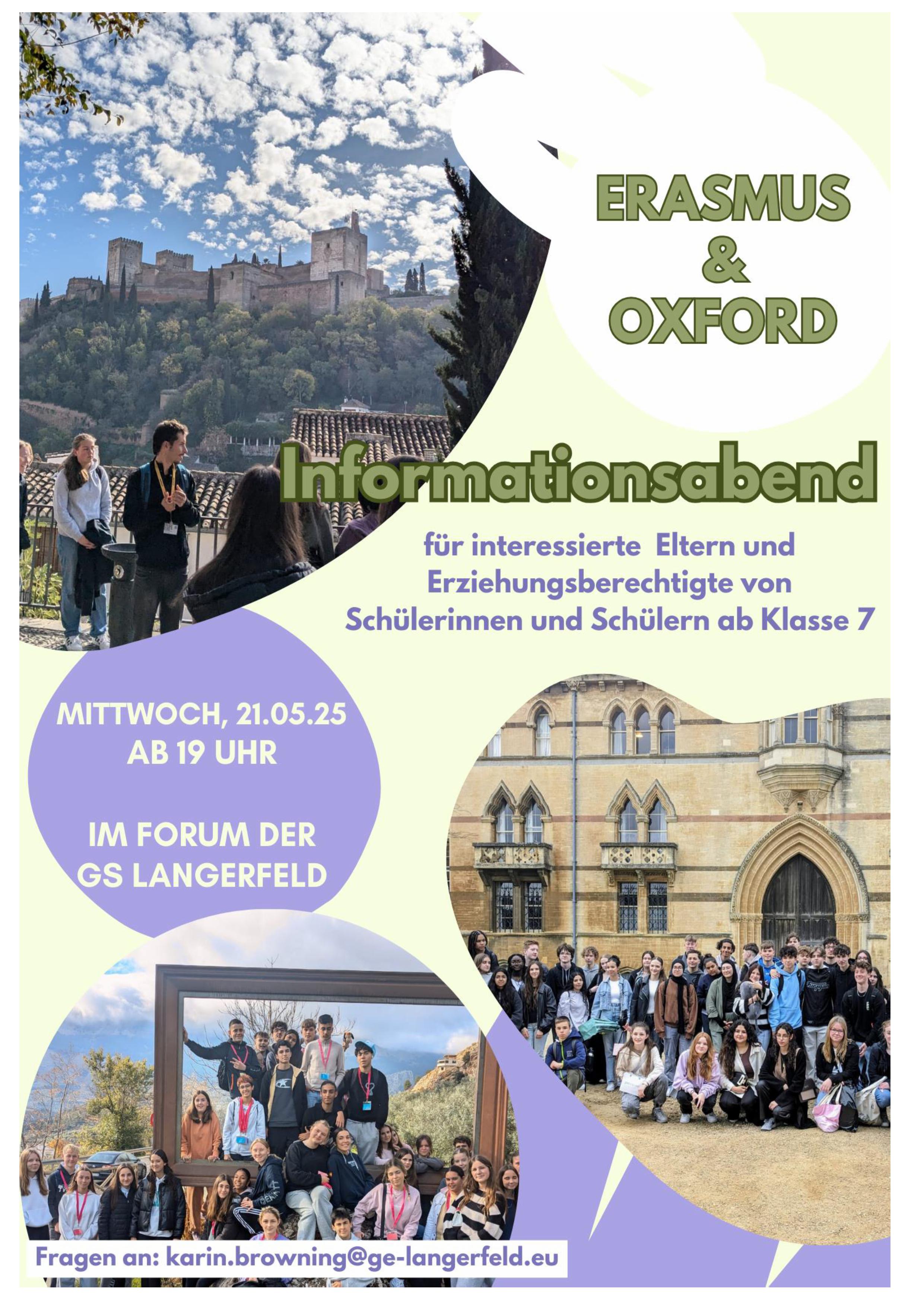 Erasmus & Oxford