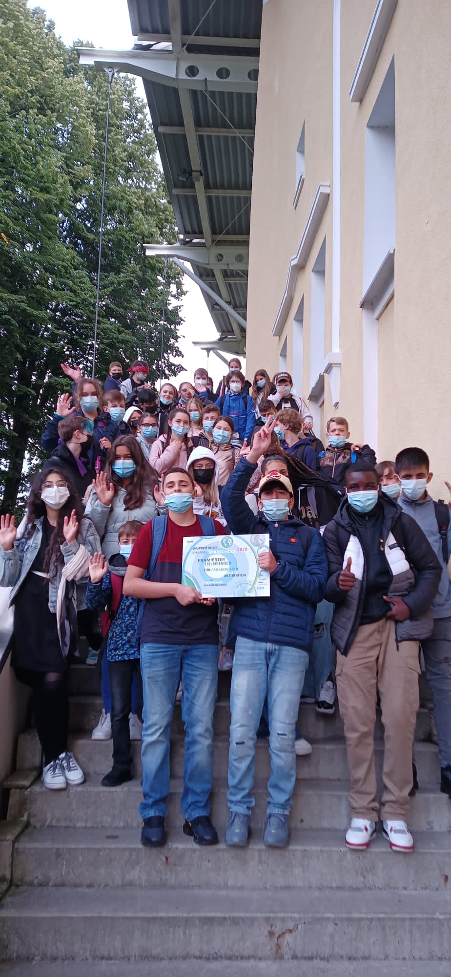 &bdquo;10 Jahre energie gewinnt&ldquo; - Gesamtschule Langerfeld erneut erfolgreich 