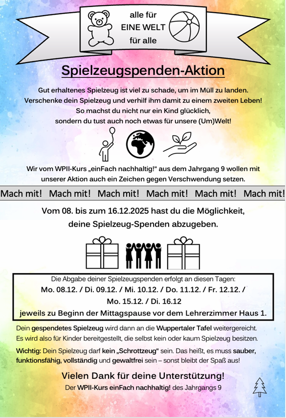Mach mit: Die gro&szlig;e Spielzeugspenden-Aktion 2025