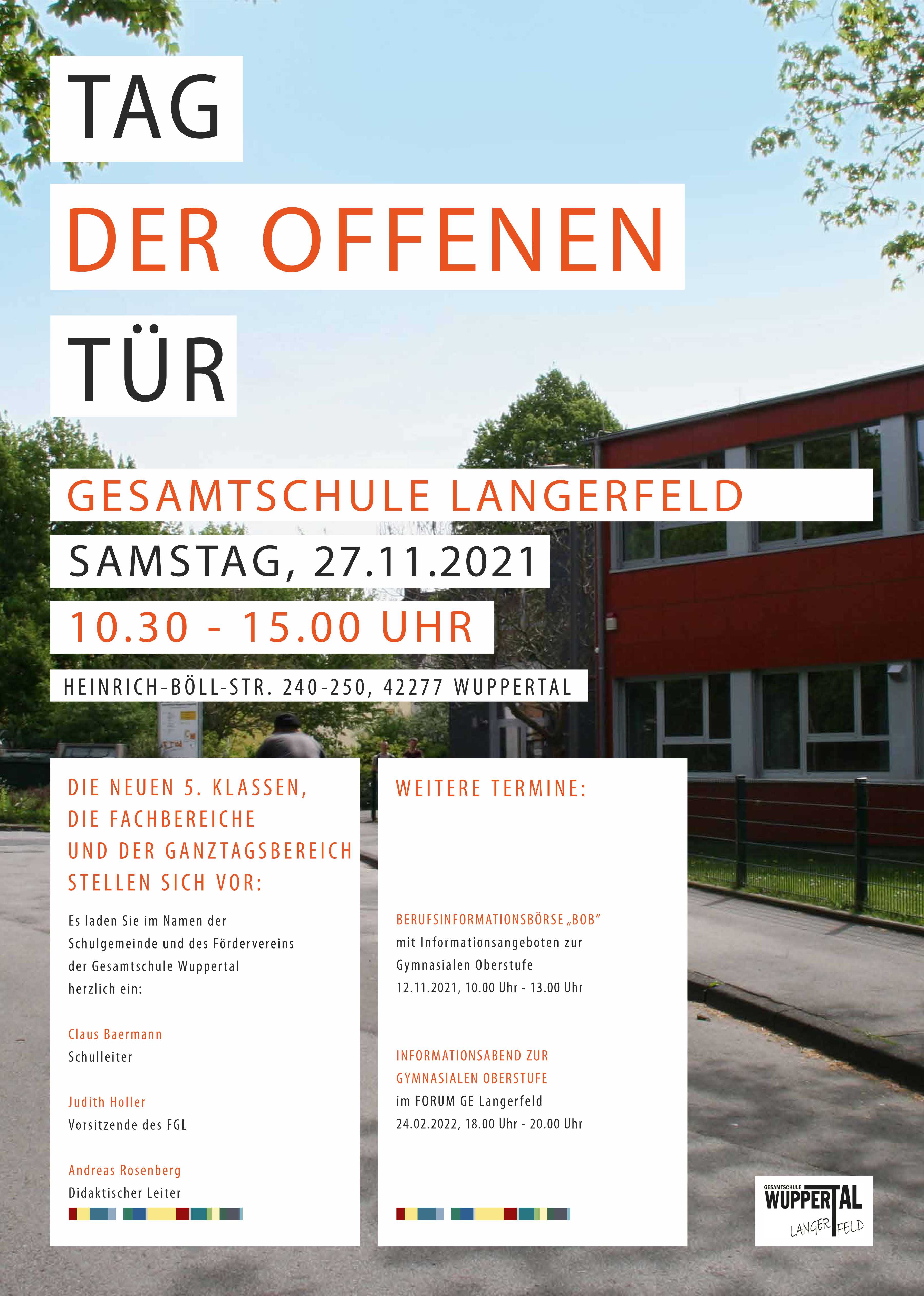 Tag der offenen T&uuml;r 2021