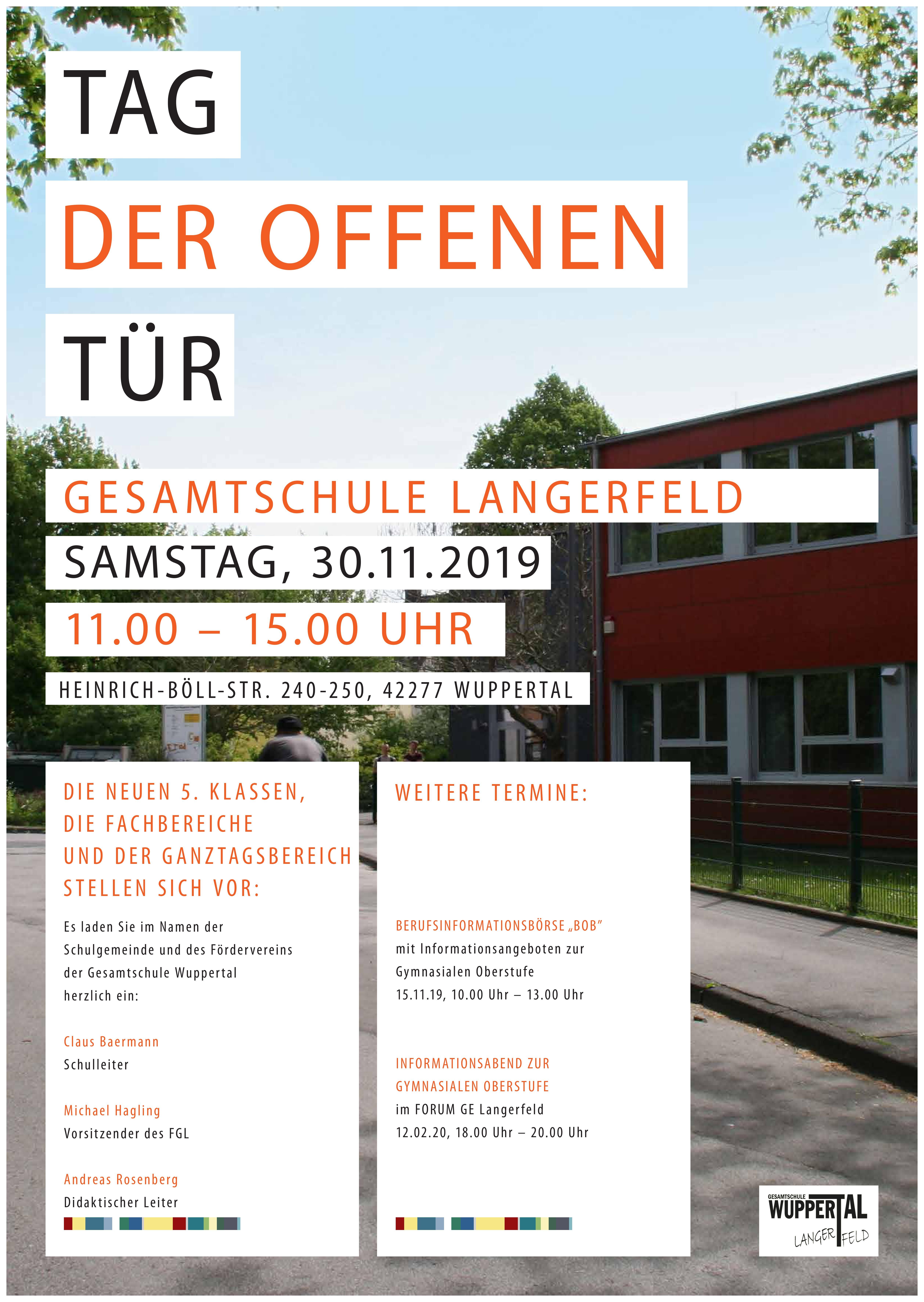 Tag der offenen T&uuml;r 2019
